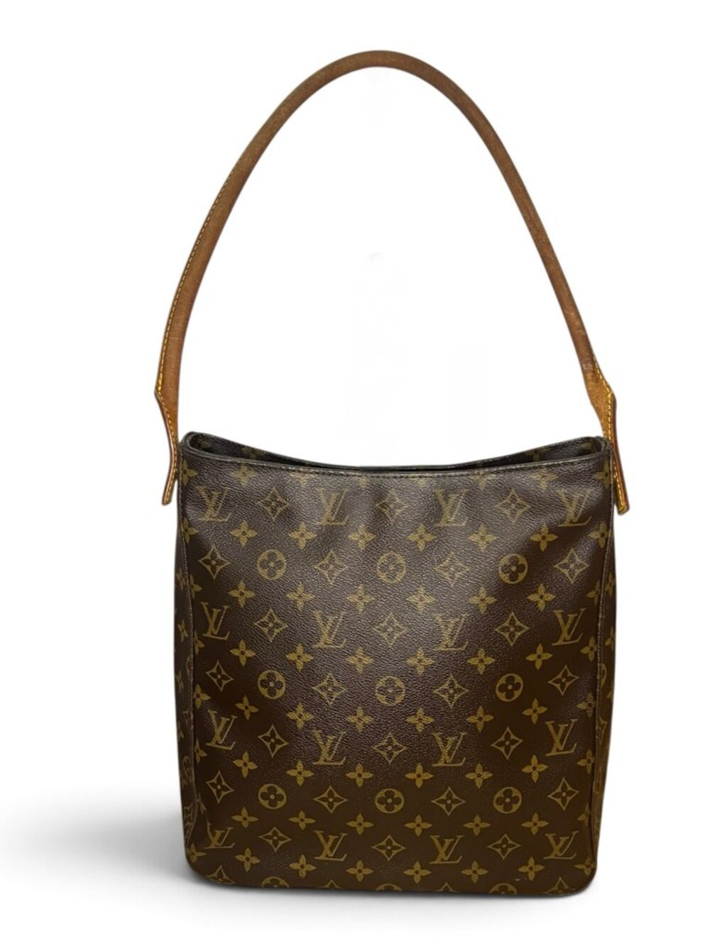 Louis Vuitton Monogram Canvas Looping GM Shoulder Bag W/ COA